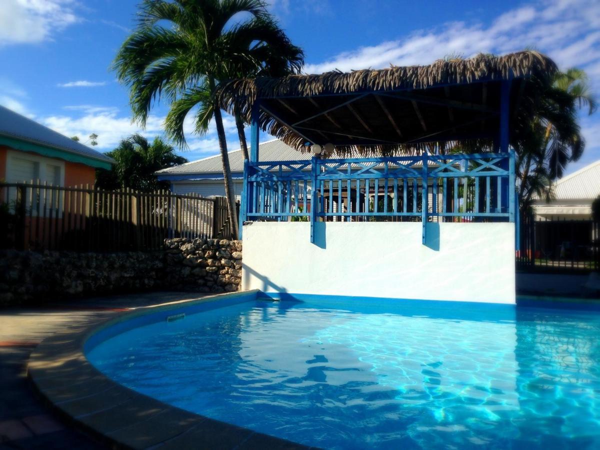 Bungalow La Papaye Bleue Residence Acces Piscine & Plage Saint-Francois  Exterior photo