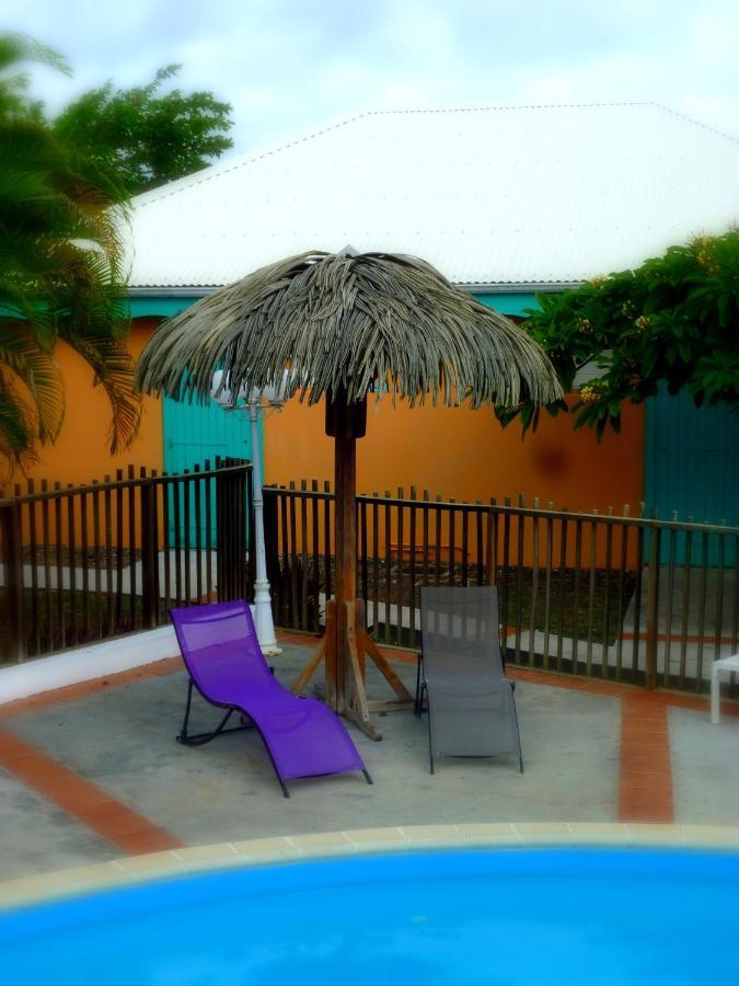 Bungalow La Papaye Bleue Residence Acces Piscine & Plage Saint-Francois  Exterior photo