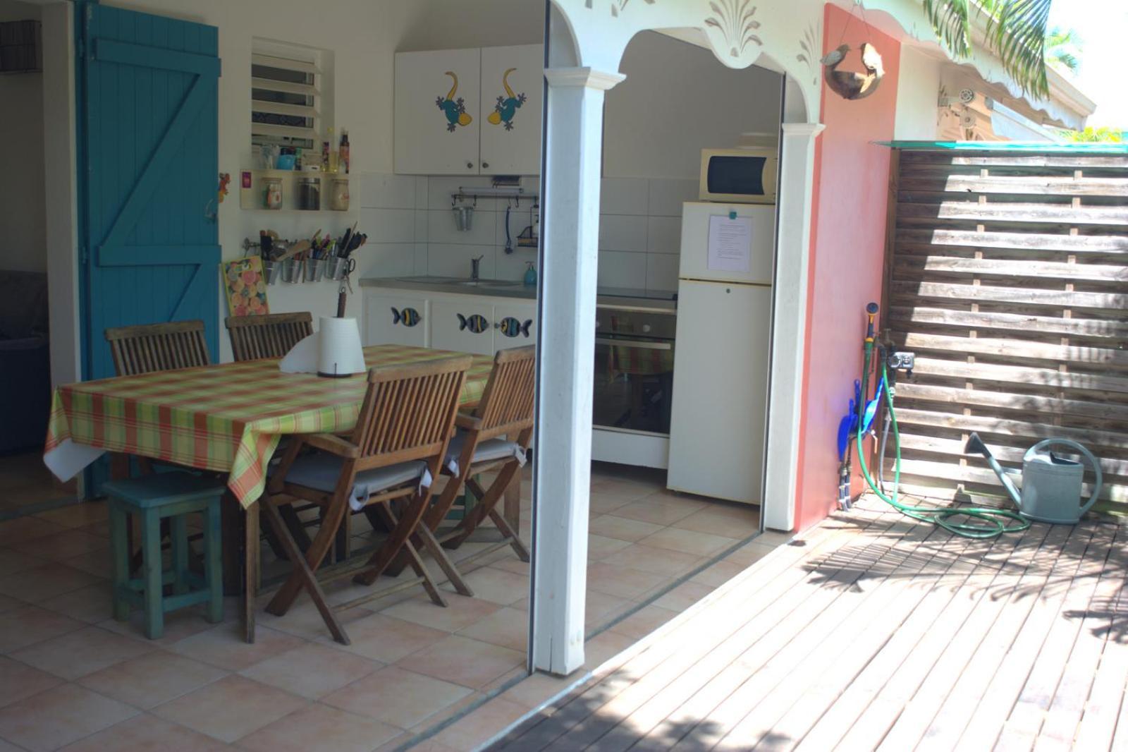 Bungalow La Papaye Bleue Residence Acces Piscine & Plage Saint-Francois  Exterior photo