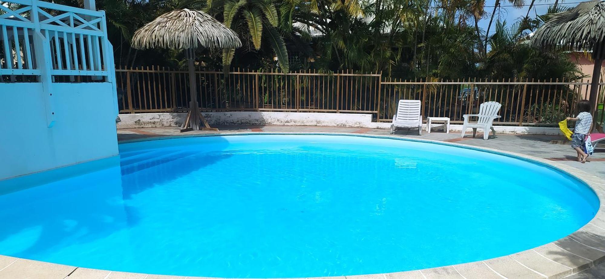 Bungalow La Papaye Bleue Residence Acces Piscine & Plage Saint-Francois  Exterior photo