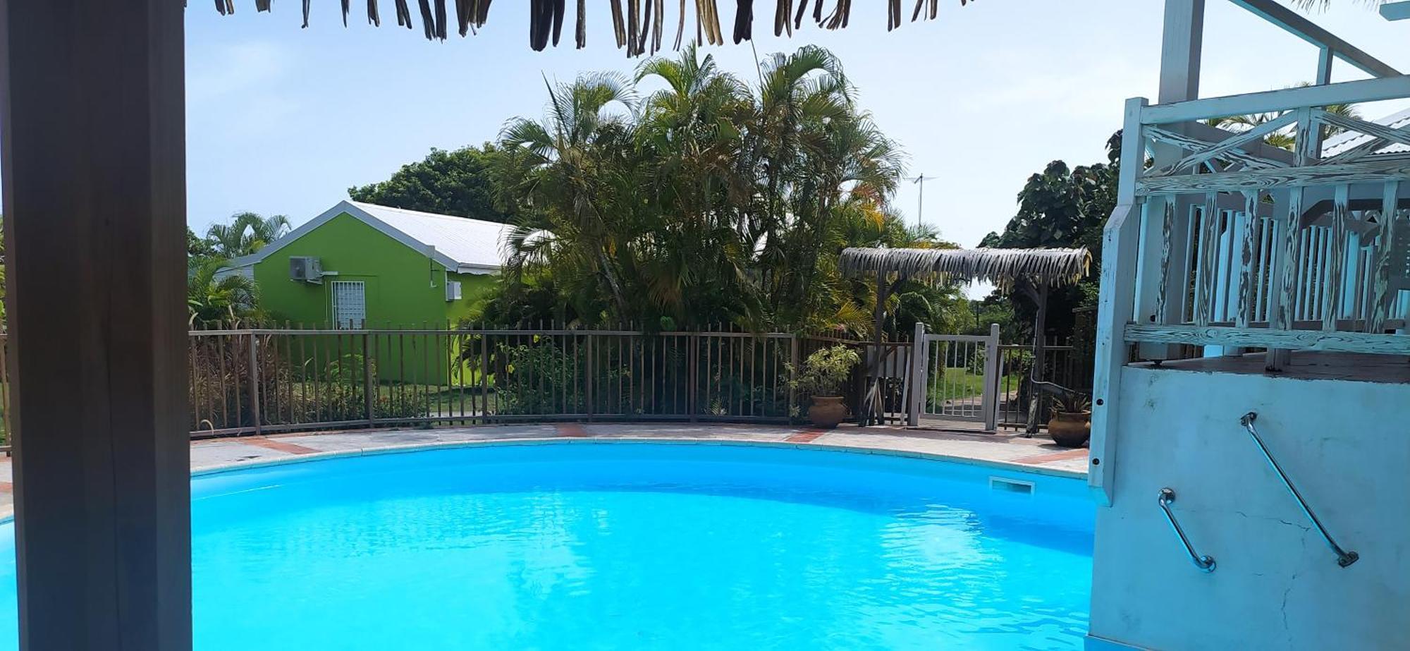 Bungalow La Papaye Bleue Residence Acces Piscine & Plage Saint-Francois  Exterior photo
