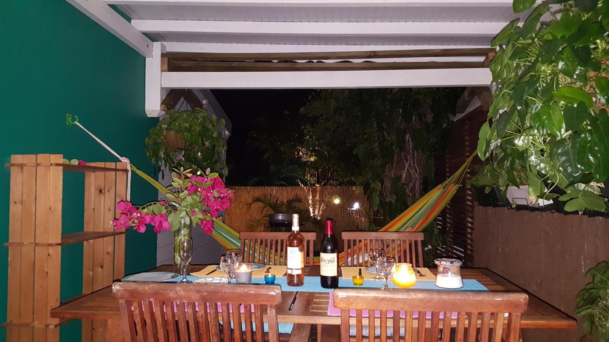 Bungalow La Papaye Bleue Residence Acces Piscine & Plage Saint-Francois  Exterior photo